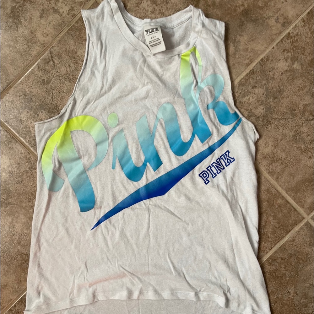 PINK Cutoff Tank